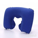 KBWL Inflatable U-Shaped Neck Cushion Travel Pillow Office Plane Driving Sleep Support Head Rest Health Care Decoration Royal Blue - B07VPCM7G9